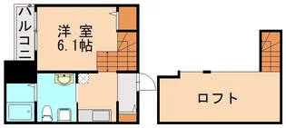 ガーデンプリッツ【102号室】の間取り