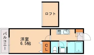 レンブランサ若宮A【1階】の間取り