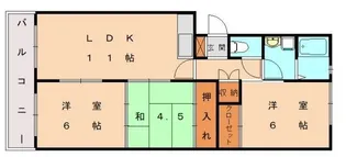 福岡県福岡市東区和白東1丁目【マンション】の間取り