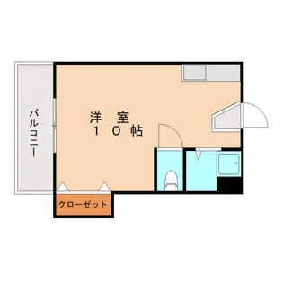 サンフラワー香椎宮前【404号室】の間取り