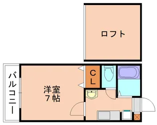 福岡県福岡市東区和白東4丁目【アパート】の間取り