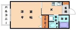 橘倶楽部【811号室】の間取り