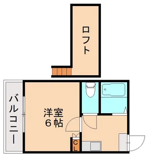 ハーベスト和白Ⅲ【2階】の間取り