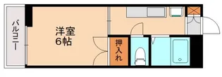 アドバンス九産大駅前【107号室】の間取り