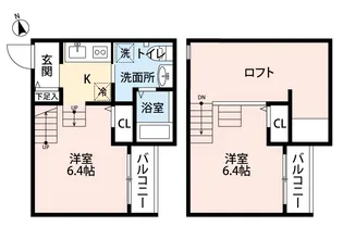 ガーデンプリッツ【101号室】の間取り