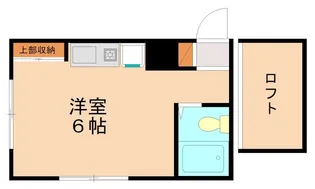 福岡県福岡市東区多々良1丁目【アパート】の間取り