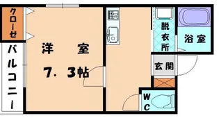 リブレア和白丘A【1階】の間取り