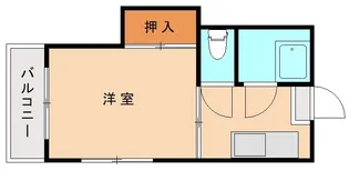 第2シャトル香椎【101号室】の間取り