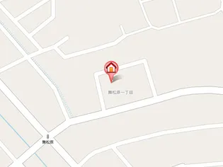 サンコウ舞松原Ⅱ【3階】の地図