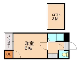 エクストラ21【205号室】の間取り