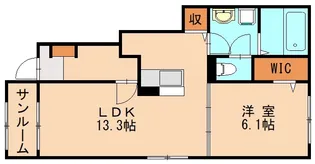 ヴィラ・ソレイユⅡ【1階】の間取り