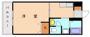 ラフォーレ香椎【203号室】の間取り