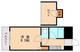 サンライズ香住ケ丘【Ⅱ-107号室】の間取り