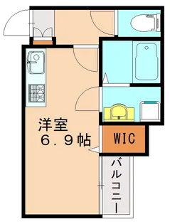 THE NOBLES 名島【1階】の間取り