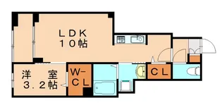 福岡県福岡市東区和白東1丁目【アパート】の間取り
