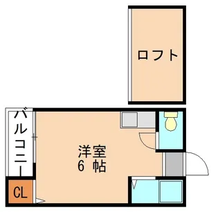 ソフリナ香椎【1階】の間取り