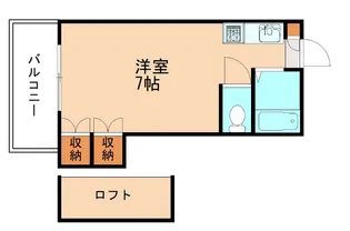 ソフィア香椎東【203号室】の間取り