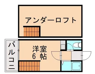 ジョリス香椎Ⅰ【101号室】の間取り