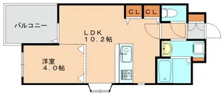 福岡県福岡市東区松崎4丁目【マンション】の間取り