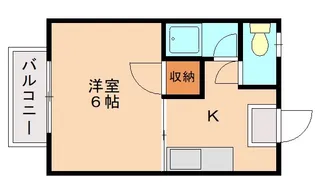 福岡県福岡市東区下原4丁目【アパート】の間取り