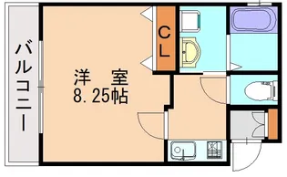 PORTA香椎駅前【2階】の間取り