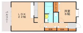 ルミエール・マリノ【3階】の間取り