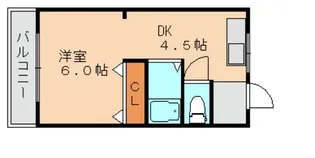 第6ファイブビル【3階】の間取り