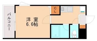 サンフローラ香椎一番館【406号室】の間取り