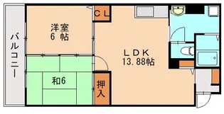 カーサ リマ【203号室】の間取り