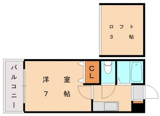 スピカ8【102号室】の間取り