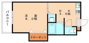 MYコーポⅡ【107号室】の間取り