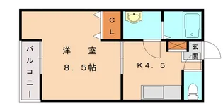 安隆ハイツ【3階】の間取り