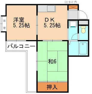 マーキス舞松原【303号室】の間取り