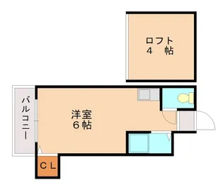 シャーミー香椎Ⅳ【203号室】の間取り