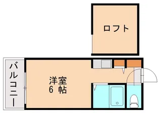コーポ舎2【203号室】の間取り