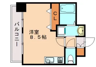 イーストガーデン九産大前【401号室】の間取り
