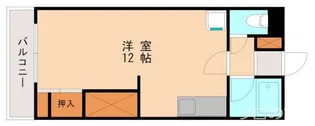 レジデンス松香【307号室】の間取り