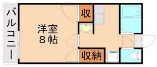 グリーンヒルズ香椎【311号室】の間取り