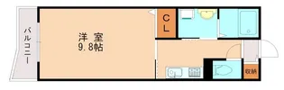プラシード松崎【103号室】の間取り