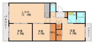 シャルマン87【3階】の間取り