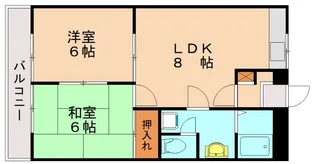 ヴィラ・フェリス【3階】の間取り