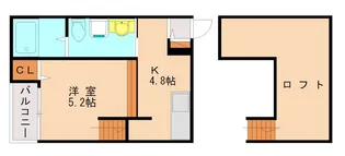CreaVita香椎駅東【205号室】の間取り