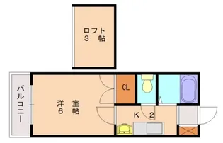 イマージュ香椎Ⅰ【101号室】の間取り