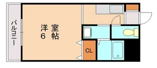 鎧坂ハイツ【412号室】の間取り