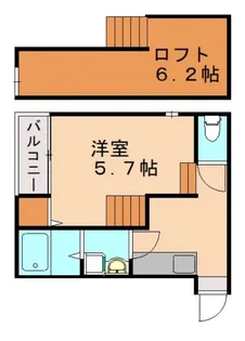 G-PRIME名島【1階】の間取り