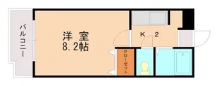 ツインコーポ唐原B棟【207号室】の間取り