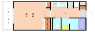 アーバン21A【2階】の間取り