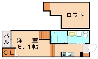 アルシア【105号室】の間取り