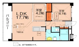 エディルネスアイム【305号室】の間取り