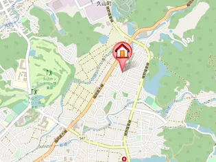 ラフィーネメゾン上久原C【203号室】の地図